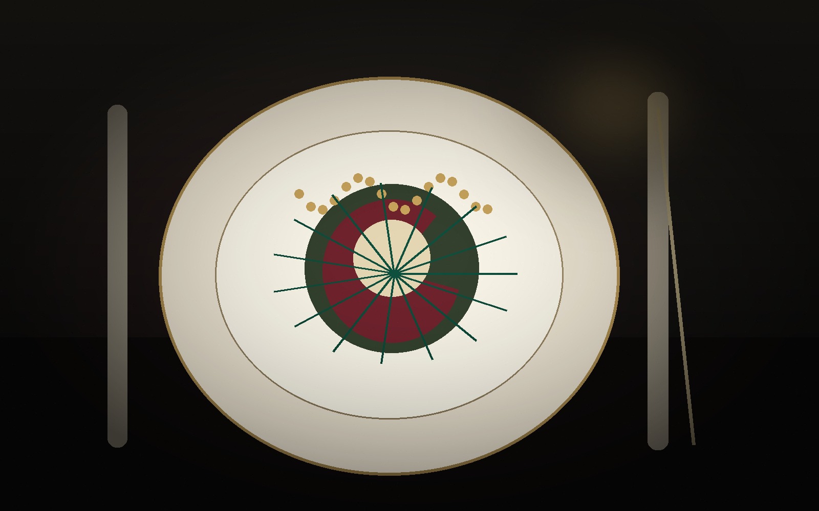 Degustační talíř s prémiovou gastronomií KalveRonix